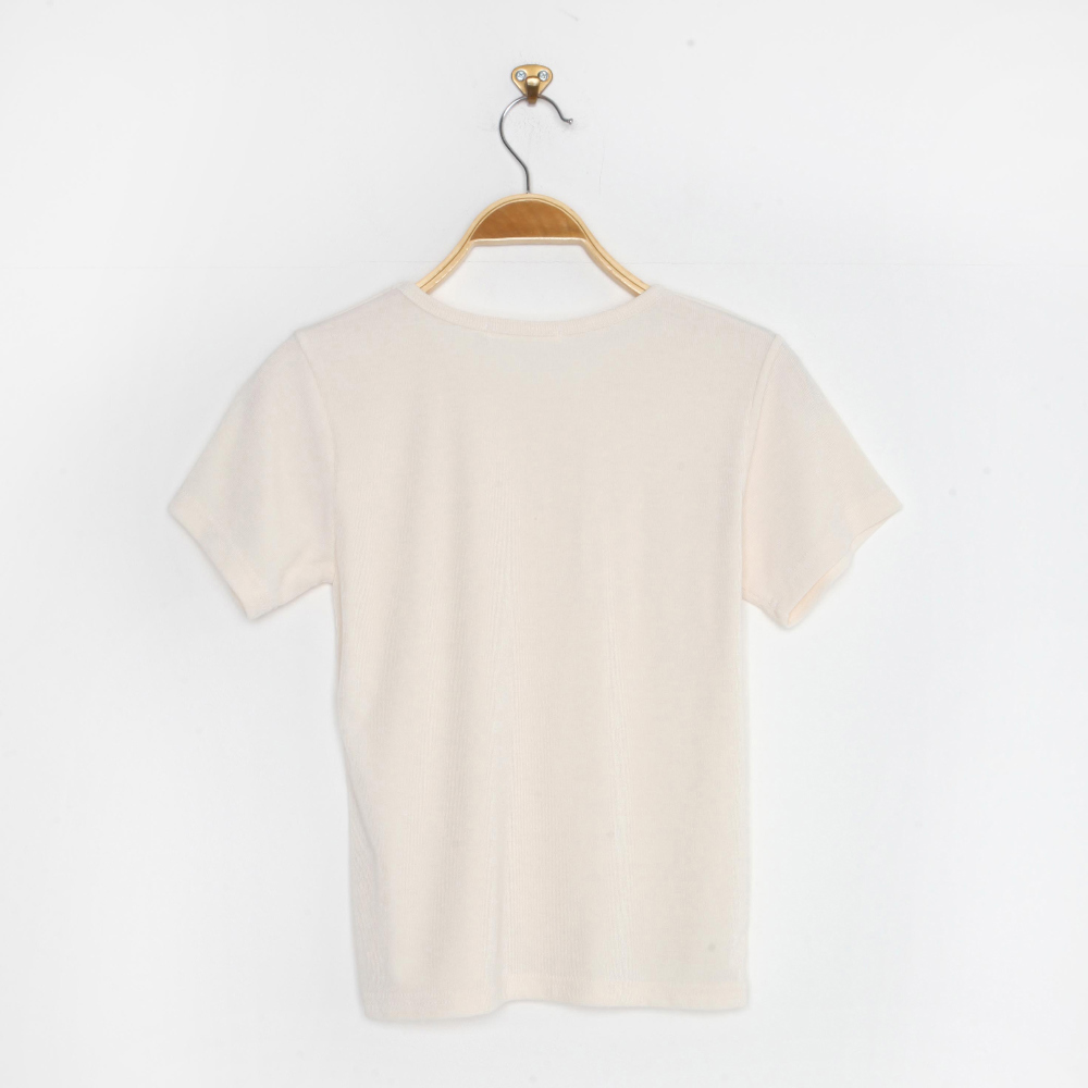 短袖T恤 cream 彩色图像-S1L136