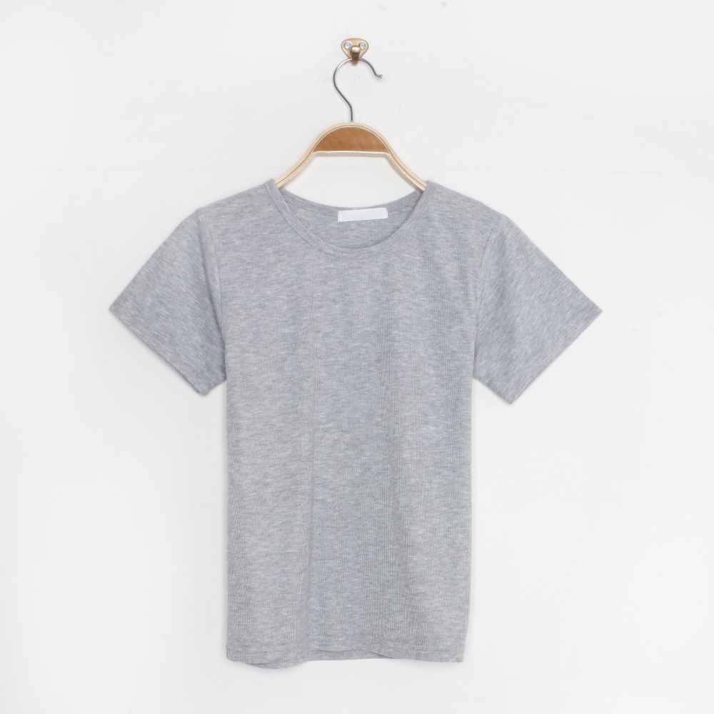 短袖T恤 grey 彩色图像-S1L141